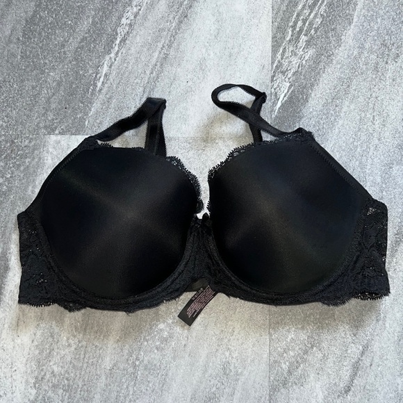 Black Dream Angels Demi size 36D memory foam Victoria’s Secret - Picture 1 of 8